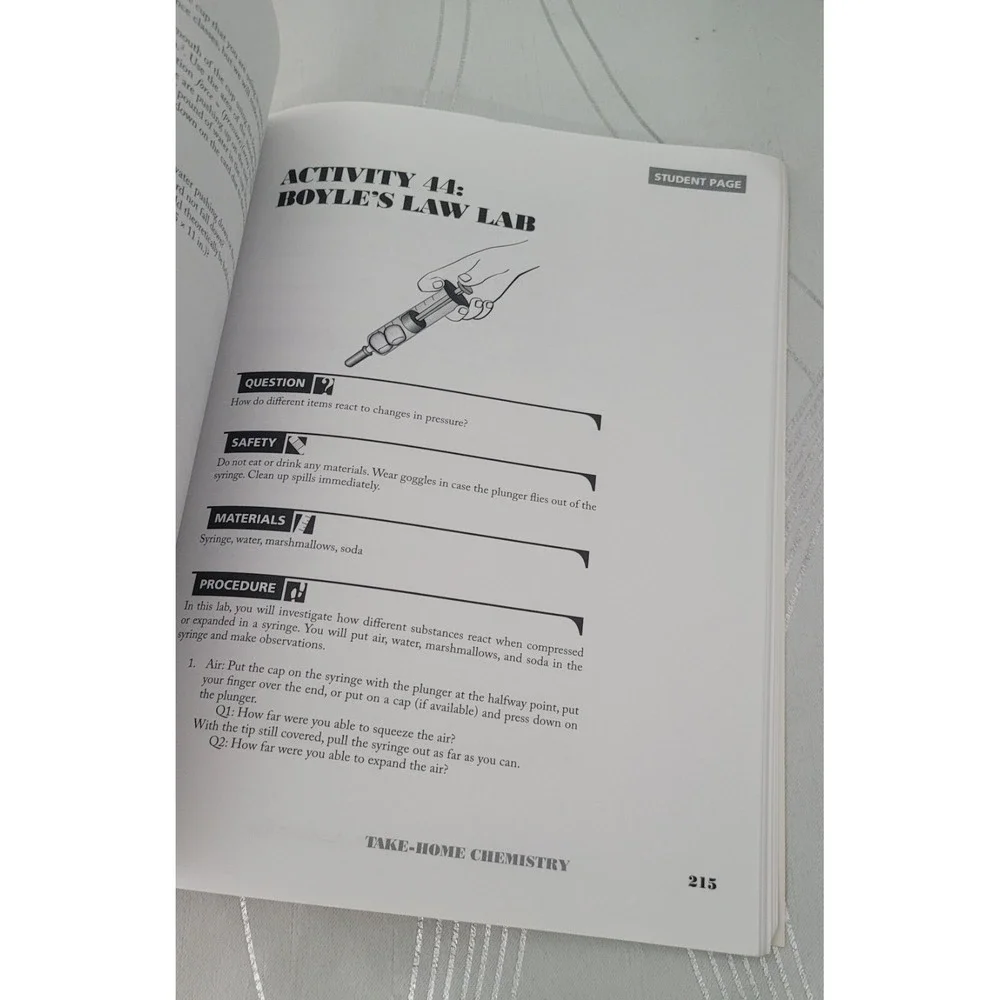 Take-Home Chemistry: 50 Low-Cost Activities to Extend Classroom Learning Book‎
